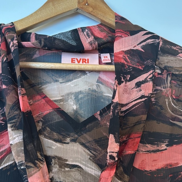 Evri Plus Size Dress size 2X new with tags - Picture 3 of 9